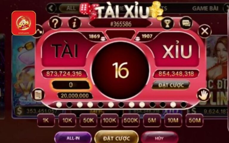 Tài xỉu SunWin: 4 Bí quyết thắng lớn cho người chơi